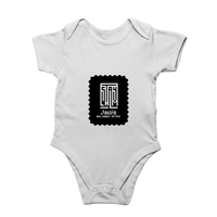 Baby Romper | 0-12 Months Regular Fit | 180 GSM Bio-Washed Cotton Blend | Double Stitched, Pre-Shrunk | Unisex | Personalized | DTF | Modern | Leadership | Confidence | Everyday | Calm
