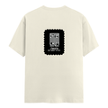 Men's Classic Crew T-Shirt | Regular Fit | 180 GSM Bio-Washed Cotton | DTF Print Ready | Pre-Shrunk, Durable | Personalized | DTF | Modern | Leadership | Confidence | Everyday | Calm - back - Off White - mockup 2
