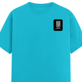 Men's Classic Crew T-Shirt | Regular Fit | 180 GSM Bio-Washed Cotton | DTF Print Ready | Pre-Shrunk, Durable | Personalized | DTF | Modern | Leadership | Confidence | Everyday | Calm - left pocket - SkyBlue - mockup 3