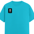 Men's Classic Crew T-Shirt | Regular Fit | 180 GSM Bio-Washed Cotton | DTF Print Ready | Pre-Shrunk, Durable | Personalized | DTF | Modern | Leadership | Confidence | Everyday | Calm - right pocket - SkyBlue - mockup 4