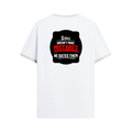 Ringer T-shirt | Unisex | DTG Print | Contrast Trim | Men's, Women's | Personalized | DTG | Bold Typography | Humor | Relationships | Casual | Amusing - back - White Black - mockup 2