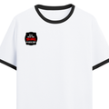 Ringer T-shirt | Unisex | DTG Print | Contrast Trim | Men's, Women's | Personalized | DTG | Bold Typography | Humor | Relationships | Casual | Amusing - right pocket - Black White - mockup 4