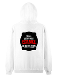 Pullover Hoodie | Unisex Regular Fit | Tri-Layer Cotton Blend | DTG Print Ready | Adults | Personalized | DTG | Bold Typography | Humor | Relationships | Casual | Amusing - back - White - mockup 2