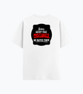 Cotton Stretch T-Shirt (Dtg) | T-Shirts | Him, Her, Unisex | Personalized | DTG | Bold Typography | Humor | Relationships | Casual | Amusing - back - White - mockup 2