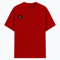Basic T-Shirt | Unisex XS-2XL | Poly-Cotton Blend | Soft Finish & Durable | Everyday Wear | Personalized | DTG | Bold Typography | Humor | Relationships | Casual | Amusing - right pocket - Red - mockup 4