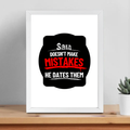 Framed Poster | Multiple Sizes | 300 GSM Art Paper | Laminated, Fade-Proof, 1-inch Frame | Unisex Home Decor | Personalized | DTG | Bold Typography | Humor | Relationships | Casual | Amusing - front_12x16In - 12x16In - mockup 6