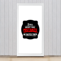 Framed Poster | Multiple Sizes | 300 GSM Art Paper | Laminated, Fade-Proof, 1-inch Frame | Unisex Home Decor | Personalized | DTG | Bold Typography | Humor | Relationships | Casual | Amusing - front_12x24In - 12x24In - mockup 8