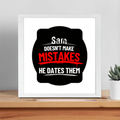 Framed Poster | Multiple Sizes | 300 GSM Art Paper | Laminated, Fade-Proof, 1-inch Frame | Unisex Home Decor | Personalized | DTG | Bold Typography | Humor | Relationships | Casual | Amusing - front_14x14In - 14x14In - mockup 9