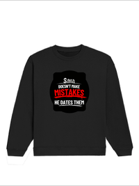 Oversized Sweatshirt | Roomy Relaxed Fit | 400 GSM Cotton Blend | Pre-Shrunk Drop Shoulder | Unisex Adult | Personalized | DTG | Bold Typography | Humor | Relationships | Casual | Amusing