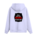 Oversized Hoodie | Relaxed Fit, Drop-Shoulder | 400 GSM Fabric | Warm, Durable | Unisex | Personalized | DTF | Bold Typography | Humor | Relationships | Casual | Amusing - back - Lavender - mockup 2