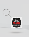 Keychain - Bold Typography Humor