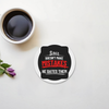Coaster - Bold Typography Humor