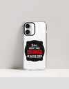 Phone Case - Bold Typography Humor