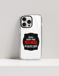 iPhone Glass Case | For iPhone Users | Tempered Glass Back & TPU Sides | Durable Protection & Fade-Proof Print | Unisex | Personalized | Bold Typography | Humor | Relationships | Casual | Amusing - front_15 Pro Max - 15 Pro Max - mockup 11