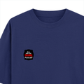 Oversized Classic T-Shirt | Unisex Fit | 100% Super-Combed Cotton | Pre-Shrunk, Double-Stitched | Adults | Personalized | DTF | Bold Typography | Humor | Relationships | Casual | Amusing - left pocket - Royal Blue - mockup 3