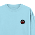 Oversized Classic T-Shirt | Unisex Fit | 100% Super-Combed Cotton | Pre-Shrunk, Double-Stitched | Adults | Personalized | DTF | Bold Typography | Humor | Relationships | Casual | Amusing - right pocket - Baby Blue - mockup 4