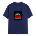 Men's Classic Crew T-Shirt | Regular Fit | 180 GSM Bio-Washed Cotton | DTF Print Ready | Pre-Shrunk, Durable | Personalized | DTF | Bold Typography | Humor | Relationships | Casual | Amusing - front - Royal Blue - mockup 1
