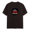 Men's Classic Crew T-Shirt | Regular Fit | 180 GSM Bio-Washed Cotton | DTF Print Ready | Pre-Shrunk, Durable | Personalized | DTF | Bold Typography | Humor | Relationships | Casual | Amusing - back - Coffee Brown - mockup 2