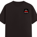 Men's Classic Crew T-Shirt | Regular Fit | 180 GSM Bio-Washed Cotton | DTF Print Ready | Pre-Shrunk, Durable | Personalized | DTF | Bold Typography | Humor | Relationships | Casual | Amusing - left pocket - Coffee Brown - mockup 3