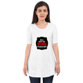 Female Maternity Dress | Regular Fit | Bio-Washed Cotton Blend | Double Stitched Seam | Women | Personalized | DTF | Bold Typography | Humor | Relationships | Casual | Amusing - front - White - mockup 1