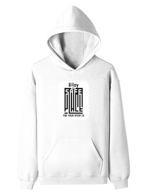 Pullover Hoodie | Unisex Regular Fit | Tri-Layer Cotton Blend | DTG Print Ready | Adults | Personalized | DTG | Typography-focused | Trust | Friendship | Reassuring - front - White - mockup 1