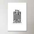 Acrylic Poster | 3mm Glossy Finish | UV Printed | Self-Adhesive Wall Mount | Unisex | Personalized | Typography-focused | Trust | Friendship | Reassuring - front_2 - 16x24Inch - White - mockup 2