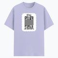 Cotton Stretch T-Shirt (Dtg) | T-Shirts | Him, Her, Unisex | Personalized | DTG | Typography-focused | Trust | Friendship | Reassuring - front - Lavender - mockup 1