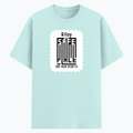 Cotton Stretch T-Shirt (Dtg) | T-Shirts | Him, Her, Unisex | Personalized | DTG | Typography-focused | Trust | Friendship | Reassuring - front - Mint - mockup 1