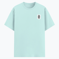 Cotton Stretch T-Shirt (Dtg) | T-Shirts | Him, Her, Unisex | Personalized | DTG | Typography-focused | Trust | Friendship | Reassuring - left pocket - Mint - mockup 3