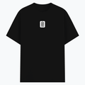 Basic T-Shirt | Unisex Fit, Sizes XS-2XL | 180 GSM Poly-Cotton Blend, DTF Ready | Bio-Wash, Silicon Finish, Durable Stitching | Adults | Personalized | DTF | Typography-focused | Trust | Friendship | Reassuring - front - Black - mockup 1