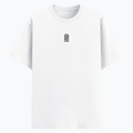 Basic T-Shirt | Unisex Fit, Sizes XS-2XL | 180 GSM Poly-Cotton Blend, DTF Ready | Bio-Wash, Silicon Finish, Durable Stitching | Adults | Personalized | DTF | Typography-focused | Trust | Friendship | Reassuring - front - White - mockup 1