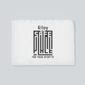 Placemat | Home & Event Dining | 100% Polyester | Durable, Fade-Proof, Soft | Unisex | Personalized | Typography-focused | Trust | Friendship | Reassuring - front_2 - White - mockup 2