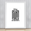 Framed Poster | Multiple Sizes | 300 GSM Art Paper | Laminated, Fade-Proof, 1-inch Frame | Unisex Home Decor | Personalized | DTG | Typography-focused | Trust | Friendship | Reassuring - front_18x24In - 18x24In - mockup 11