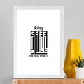 Framed Poster | Multiple Sizes | 300 GSM Art Paper | Laminated, Fade-Proof, 1-inch Frame | Unisex Home Decor | Personalized | DTG | Typography-focused | Trust | Friendship | Reassuring - front_A3 Frame Poster - A3 Frame Poster - mockup 12