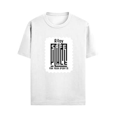 Male Standard Crew T-Shirt | Regular Fit | 100% Cotton (180 GSM) | DTG Print | Durable & Comfortable | Adult | Personalized | DTG | Typography-focused | Trust | Friendship | Reassuring - front - White - mockup 1