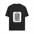 Male Standard Crew T-Shirt | Regular Fit | 100% Cotton DTF Print | Soft, Durable | Men | Personalized | DTF | Typography-focused | Trust | Friendship | Reassuring - back - Black - mockup 2