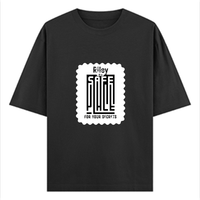 Oversized Standard T-Shirt | Unisex Oversized Fit | 180 GSM 100% Super Combed Cotton | DTF Print | Soft & Durable | Personalized | DTF | Typography-focused | Trust | Friendship | Reassuring
