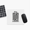 Mouse Pad - Typography-focused Trust