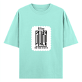 Oversized Classic T-Shirt | Unisex Oversized Fit | 100% Super-Combed Cotton | Pre-Shrunk & Ribbed Neck | Adults | Personalized | DTG | Typography-focused | Trust | Friendship | Reassuring - front - Mint - mockup 1