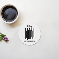 Acrylic Coaster | Standard | Durable Acrylic | UV Printed | Glossy Finish | Fade-Proof | Unisex | Personalized | Typography-focused | Trust | Friendship | Reassuring