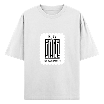 Oversized Classic T-Shirt | Unisex Fit | 100% Super-Combed Cotton | Pre-Shrunk, Double-Stitched | Adults | Personalized | DTF | Typography-focused | Trust | Friendship | Reassuring - front - White - mockup 1