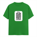 Classic Crew T-Shirt | Men's Regular Fit | 180 GSM Bio-Washed Cotton | DTG Print Ready | Double-Stitched & Ribbed Neck | Personalized | DTG | Typography-focused | Trust | Friendship | Reassuring - front - Flag Green - mockup 1