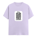 Classic Crew T-Shirt | Men's Regular Fit | 180 GSM Bio-Washed Cotton | DTG Print Ready | Double-Stitched & Ribbed Neck | Personalized | DTG | Typography-focused | Trust | Friendship | Reassuring - front - Lavender - mockup 1