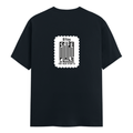 Classic Crew T-Shirt | Men's Regular Fit | 180 GSM Bio-Washed Cotton | DTG Print Ready | Double-Stitched & Ribbed Neck | Personalized | DTG | Typography-focused | Trust | Friendship | Reassuring - back - Navy Blue - mockup 2
