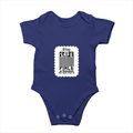 Rompers | Regular Fit Baby & Toddler | Bio-Washed Cotton | Double Stitched, Pre-Shrunk | Unisex | Personalized | DTG | Typography-focused | Trust | Friendship | Reassuring - front - Royal Blue - mockup 1