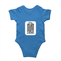 Rompers | Regular Fit Baby & Toddler | Bio-Washed Cotton | Double Stitched, Pre-Shrunk | Unisex | Personalized | DTG | Typography-focused | Trust | Friendship | Reassuring - back - Orchid Blue - mockup 2