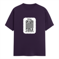 Men's Classic Crew T-Shirt | Regular Fit | 180 GSM Bio-Washed Cotton | DTF Print Ready | Pre-Shrunk, Durable | Personalized | DTF | Typography-focused | Trust | Friendship | Reassuring - front - Purple - mockup 1