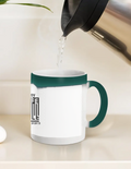 Magic Coffee Mug | 11 oz | Ceramic | Heat-Activated Design Reveal | Unisex | Personalized | Typography-focused | Trust | Friendship | Reassuring - front_11oz Green - 11oz Green - mockup 2
