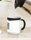 Magic Coffee Mug | 11 oz | Ceramic | Heat-Activated Design Reveal | Unisex | Personalized | Typography-focused | Trust | Friendship | Reassuring - front_11oz Black - 11oz Black - mockup 4