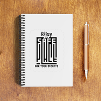 NotePad | A5 Size | Digital Print | 120 Pages | Unisex | Personalized | Typography-focused | Trust | Friendship | Reassuring